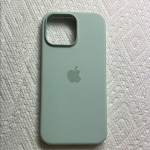 Apple Mint Silicone iPhone 16PRO MAX Case